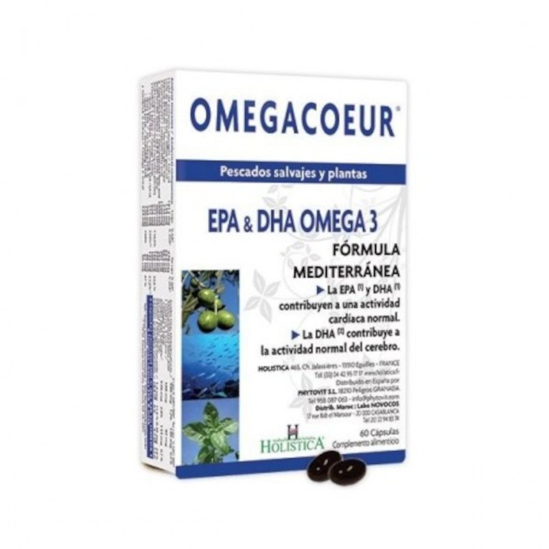 Holistica Omegacoeur 60 Kapseln