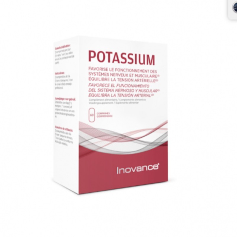 Inovance Potassium 60 Comprimés Inovance Potassium 60 Comprimés