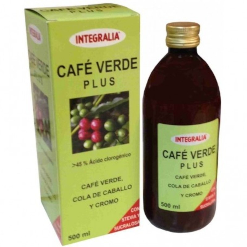 Integralia Cafe Verde Plus Syrup 500 ml Integralia Cafe Verde Plus Syrup 500 ml