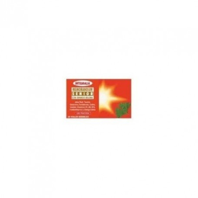 Integralia Memorandum Senior Ginkgo Biloba 20 Capsule