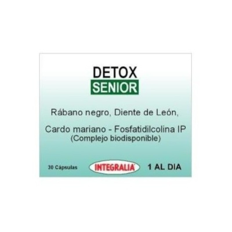 Integralia Detox Senior 30 Capsules Protect Hepatic Integralia Detox Senior 30 Capsules Protect Hepatic