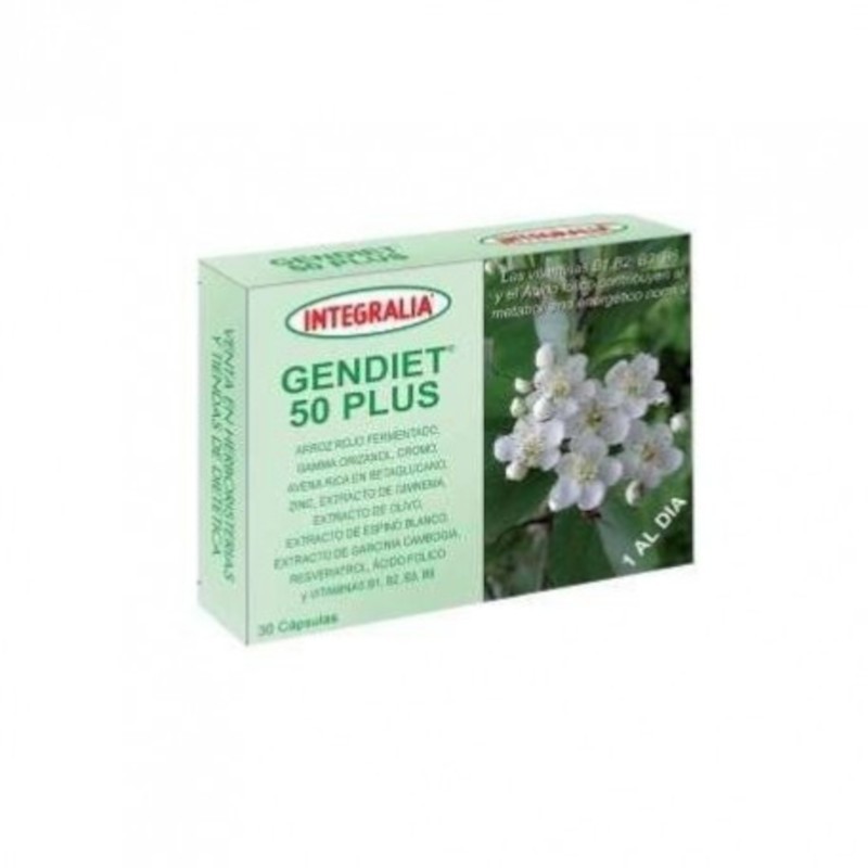 Integralia Gendiet 50 Plus 30 Capsules Integralia Gendiet 50 Plus 30 Capsules