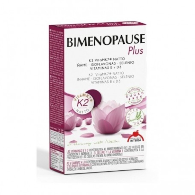 Intersa Bimenopause Plus K2 30 Capsules Intersa Bimenopause Plus K2 30 Capsules
