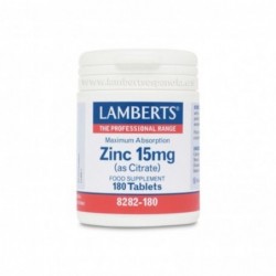 Lamberts Zinco (Citrato) 15 mg 180 compresse