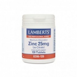 Lamberts Zinc 25mg 120 Tablets