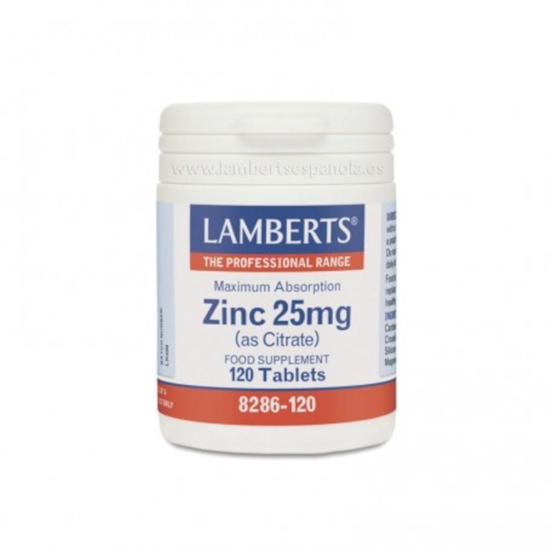 Lamberts Zinco 25 mg 120 compresse