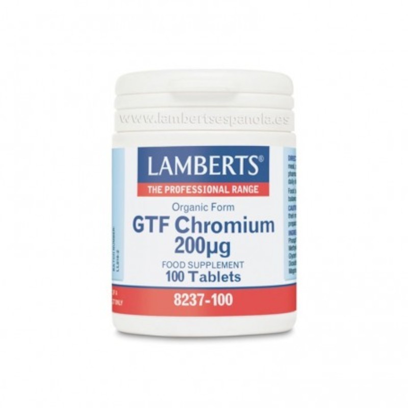 Lamberts Cromo GTF 200 mcg 100 Capsule