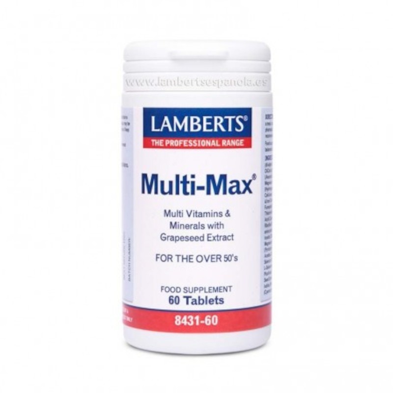 Lamberts Multi-Max (vitamins + minerals + amino acids) 60 Tablets