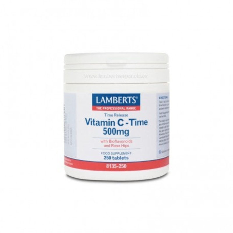 Lamberts Vitamin C Time 500 mg Sustained Release 250 Tablets Lamberts Vitamin C Time 500 mg Sustained Release 250 Tablets