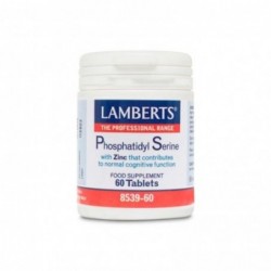 Lamberts Fosfatidil Serina 100 mg Zinc 60 Comprimidos
