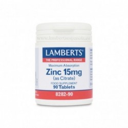 Lamberts Zinco (Citrato) 15 mg 90 compresse