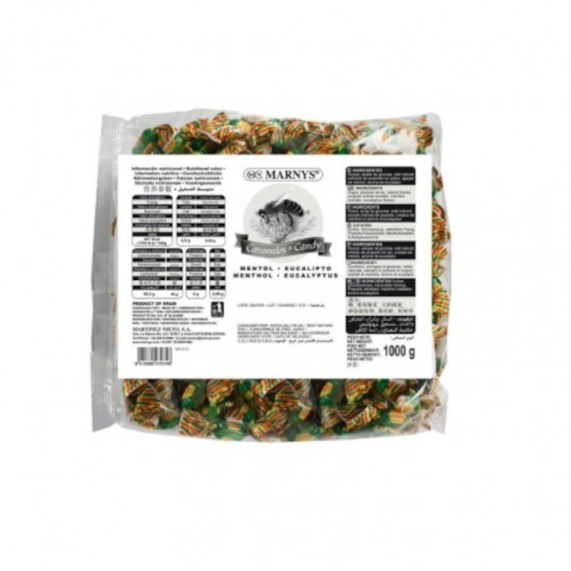 Marnys Candies Propolis Menthol and Eucalyptus 1 Kg