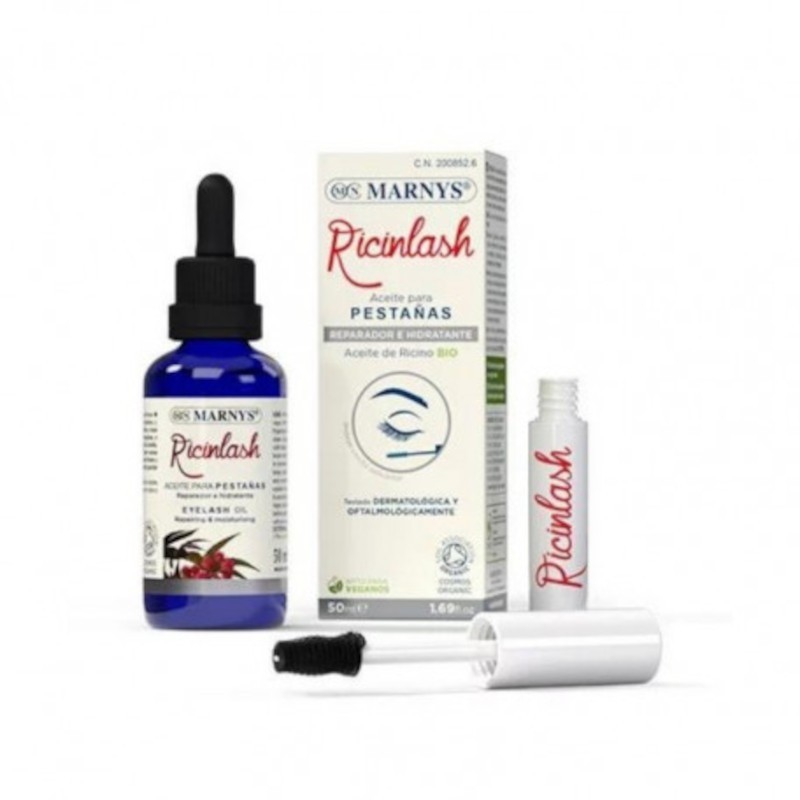 Marnys Ricinlash Aceite Ricino Bio Para Pestañas 50 ml