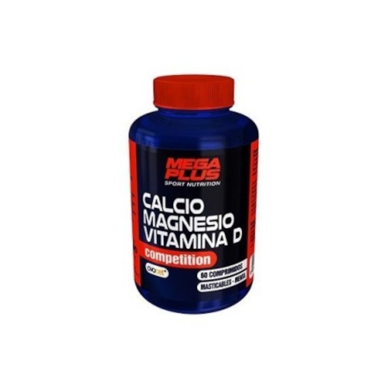 Mega Plus Calcium + Magnesium + Vitamin D Wettkampf, 60 Tabletten Mega Plus Calcium + Magnesium + Vitamin D Wettkampf, 60 Tabletten