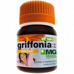 MgDose Griffonia +B3+B6 1000 mg 30 Comprimés