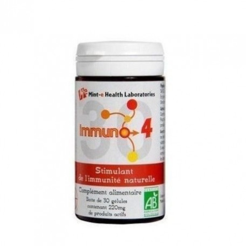 Mint-E Health Laboratories Immuno-4 30 capsule Mint-E Health Laboratories Immuno-4 30 capsule