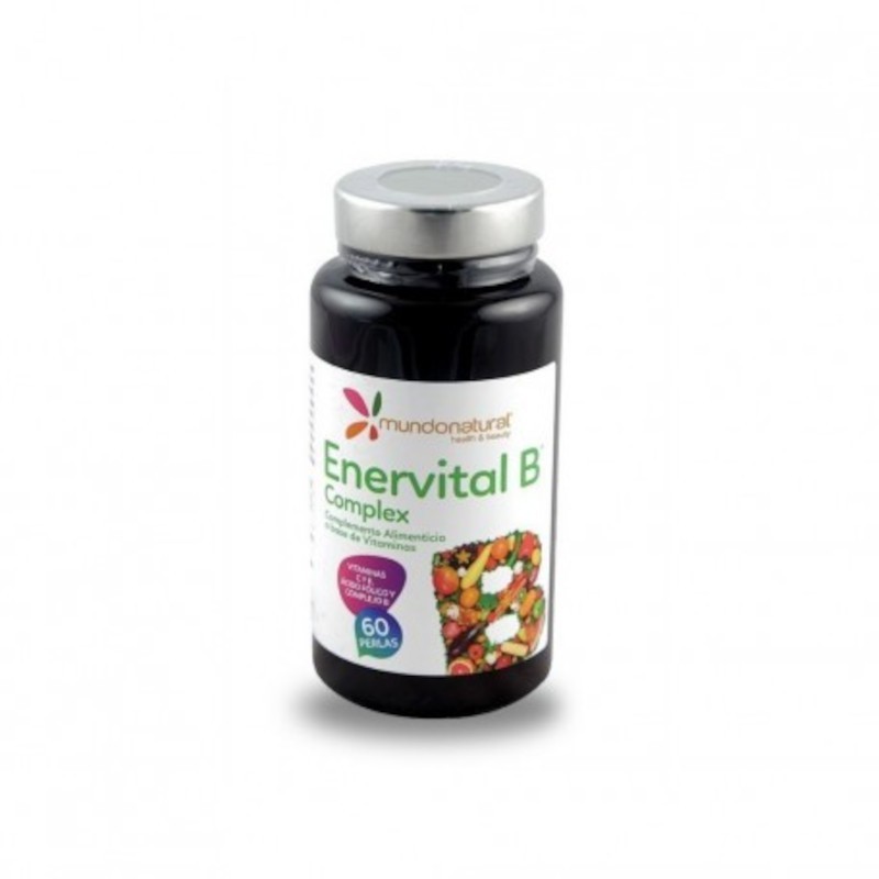 Mundo Natural Enervital B Complex 60 Capsules Mundo Natural Enervital B Complex 60 Capsules