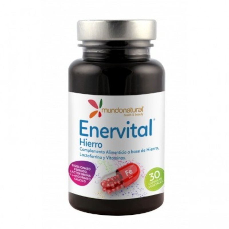 Mundo Natural Enervital Eisen 30 Kapseln Mundo Natural Enervital Eisen 30 Kapseln