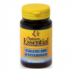Nature Essential Calcio 500 + Vitamina D 50 Comprimidos