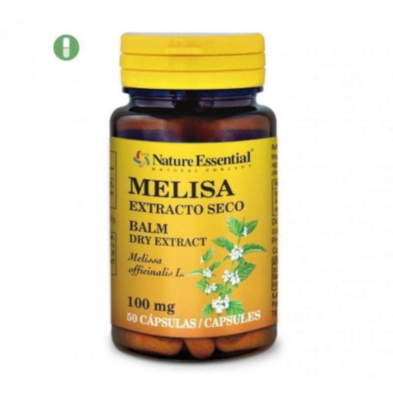 Nature Essential Melisa Extracto Seco 50 Cápsulas