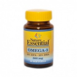 Nature Essential Omega-3 500 mg 50 Perlas (EPA 35%/DHA 25%)