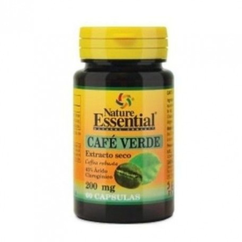 Nature Essential Café Vert 200 mg (Ext. Sec) 60 Capsules Nature Essential Café Vert 200 mg (Ext. Sec) 60 Capsules