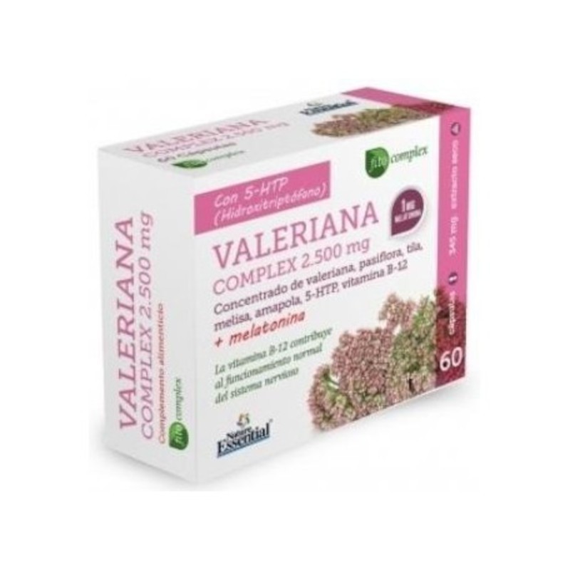 Nature Essential Complexe de Valériane 2740 mg 60 Comprimés Nature Essential Complexe de Valériane 2740 mg 60 Comprimés