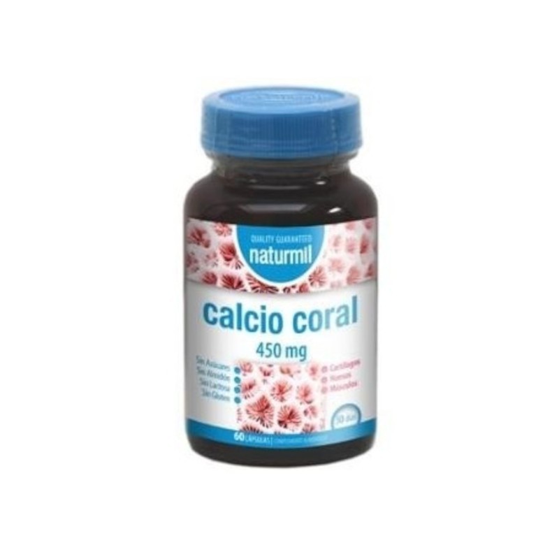 Naturmil Calcium Corail 450 mg 60 Gélules Naturmil Calcium Corail 450 mg 60 Gélules