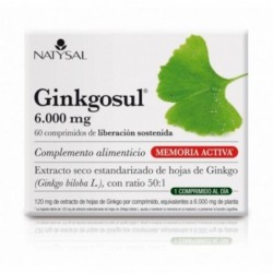 Natysal Ginkgosul 6.000 mg 60 Comprimidos