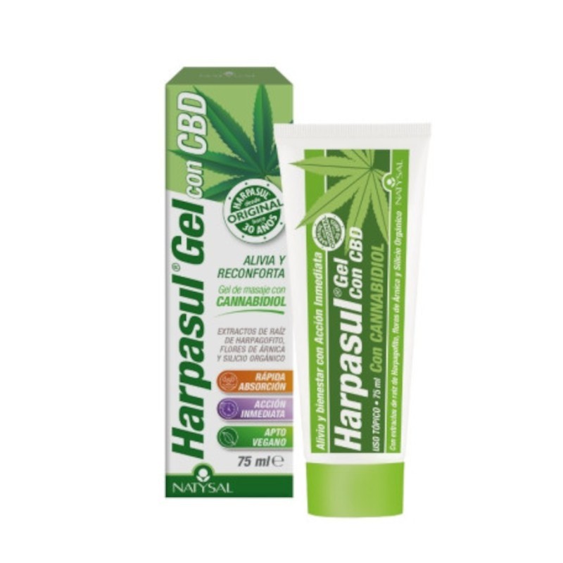 Natysal Gel Harpasul au Cannabidol (CBD) 75ml Natysal Gel Harpasul au Cannabidol (CBD) 75ml