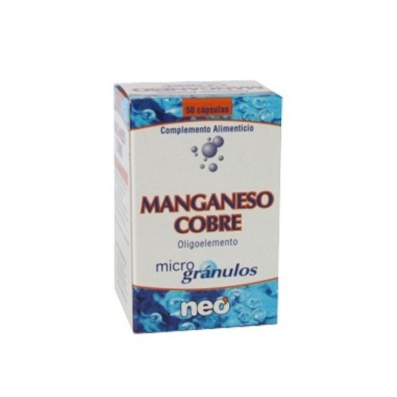 Neo Microgranuli Manganese-Rame Neo 50 Caps Neo Microgranuli Manganese-Rame Neo 50 Caps