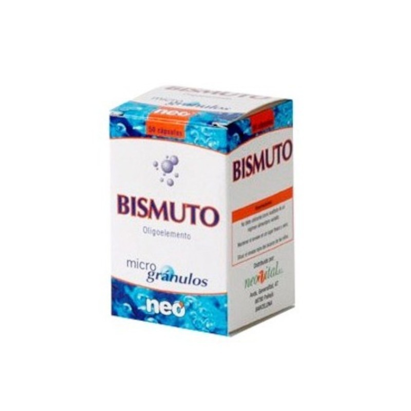 Neo Bismuto Microgránulos 50 Cápsulas Neo Bismuto Microgránulos 50 Cápsulas