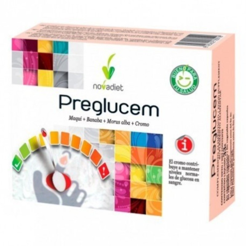 Novadiet Preglucem 60 Vegetable Capsules Novadiet Preglucem 60 Vegetable Capsules