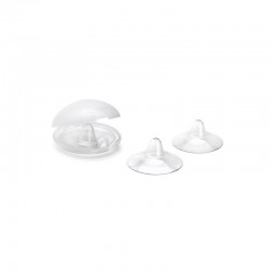 Suavinex Silicone Nipple Covers Size S 2 Units