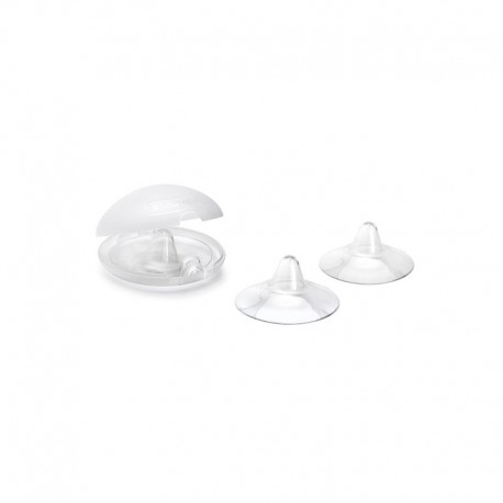 Suavinex Couvre-tétons en silicone taille S 2 unités Suavinex Couvre-tétons en silicone taille S 2 unités