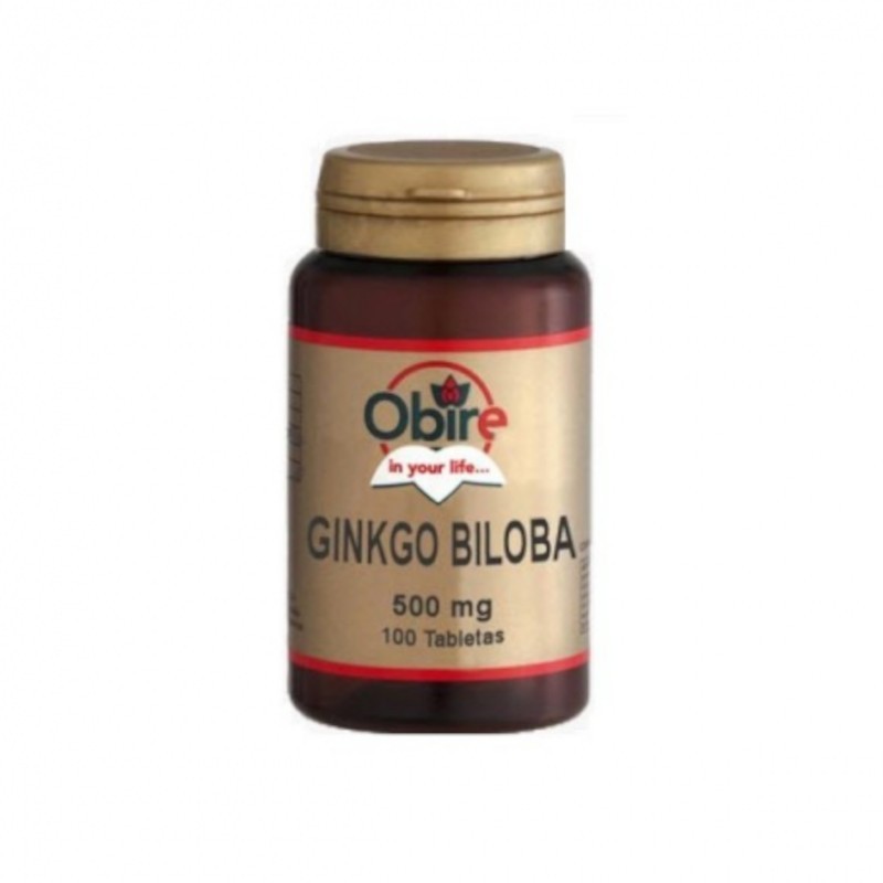 Obire Ginkgo Biloba 450 mg Ext Seco 100 Comprimidos Obire Ginkgo Biloba 450 mg Ext Seco 100 Comprimidos