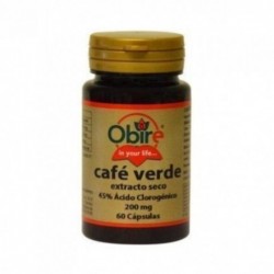 Obire Cafe Verde 200 mg Ext Dry 60 Capsules