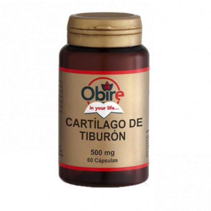 Obire Cartílago de Tiburón 500 mg 60 Cápsulas