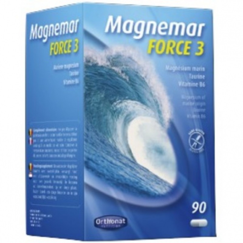 Ortho Nat Magnemar Force 3 90 Cápsulas Ortho Nat Magnemar Force 3 90 Cápsulas