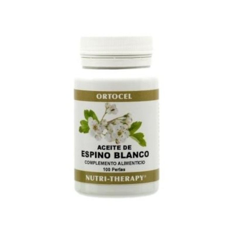 Ortocel Nutri-Therapy Huile d'Aubépine 300 mg 100 Perles Ortocel Nutri-Therapy Huile d'Aubépine 300 mg 100 Perles