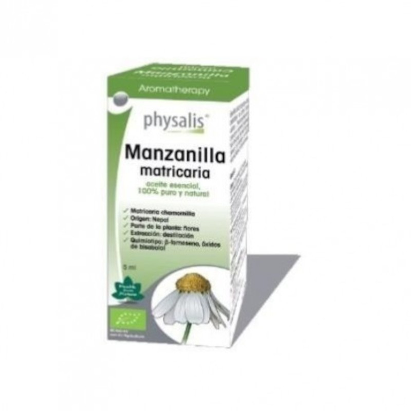 Physalis Essenza Camomilla (Peverfew) 5 ml Bio Physalis Essenza Camomilla (Peverfew) 5 ml Bio