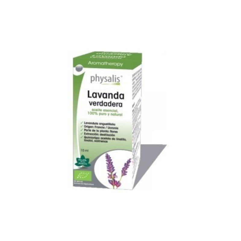 Physalis Essence de Lavande Vraie 10 ml Bio Physalis Essence de Lavande Vraie 10 ml Bio