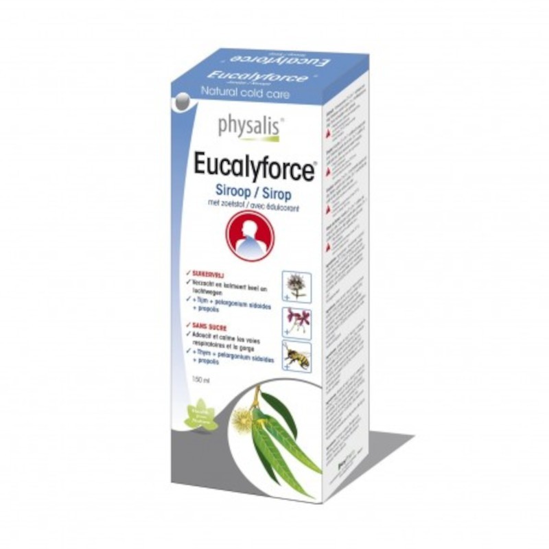Physalis Eucalyforce Sugar Free Syrup 150 ml Bio