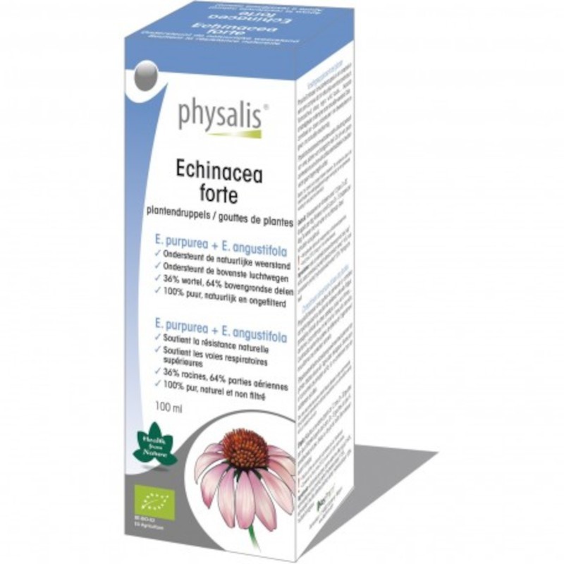 Physalis Extract Echinacea Forte Plant Drops 100 ml Bio