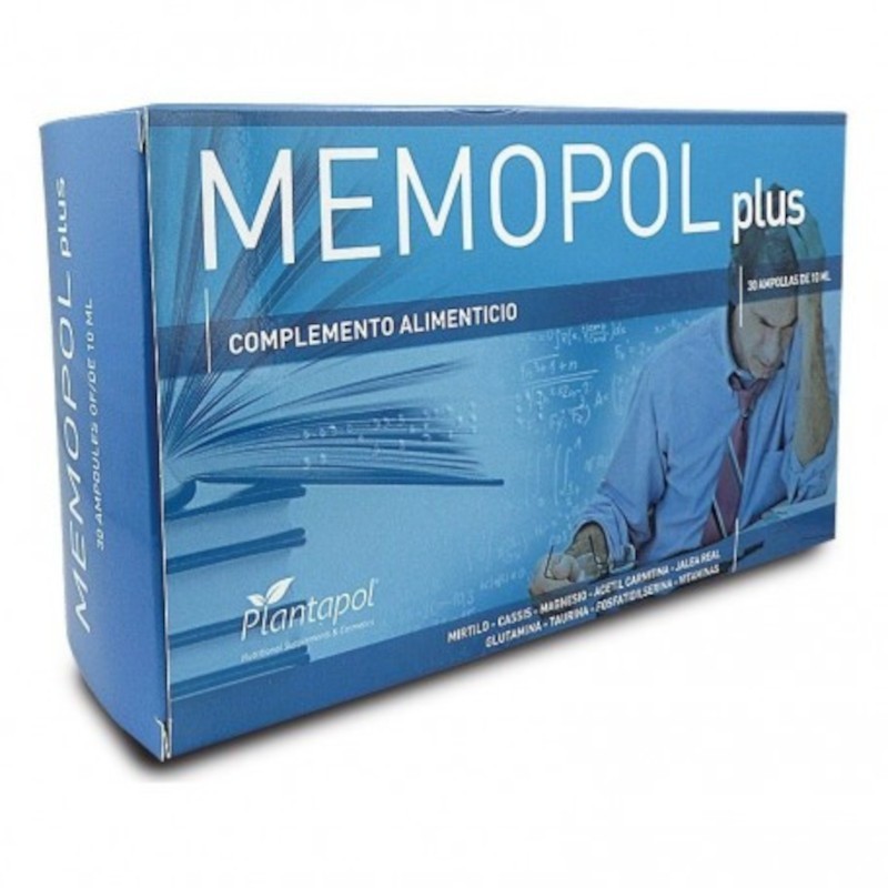 Plantapol Memopol Plus 30 Ampollas