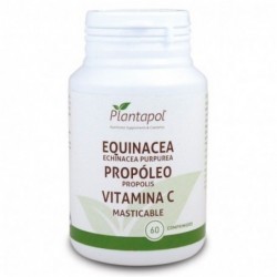 Plantapol Échinacée + Propolis + Vitamine C 60 Comprimés à Croquer