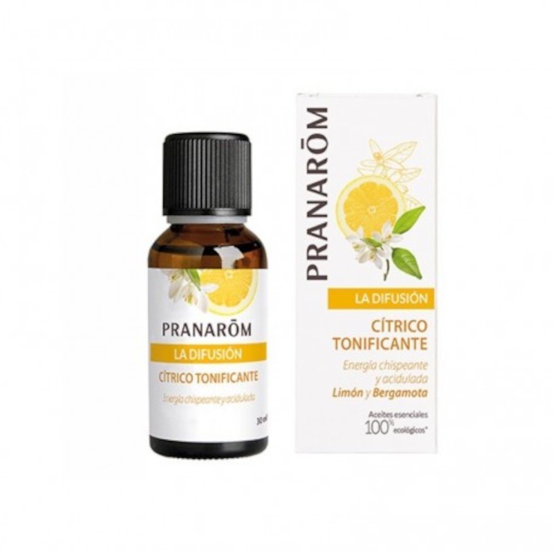 Pranarom Mezcla de Difusión Cítrico Tonificante 30 ml