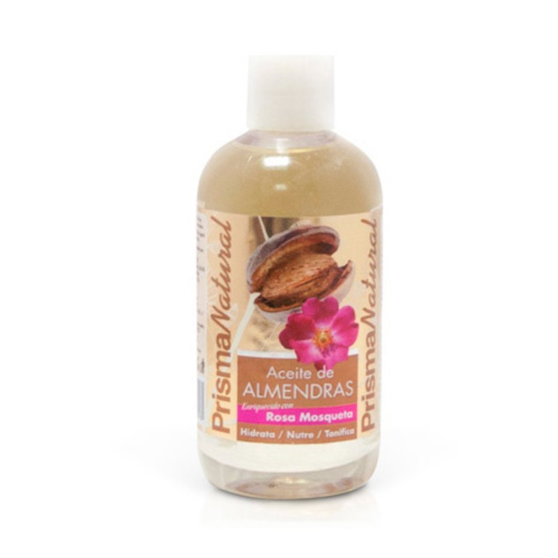 Prisma Huile d'Amande Naturelle + Rose Musquée 500 ml Prisma Huile d'Amande Naturelle + Rose Musquée 500 ml