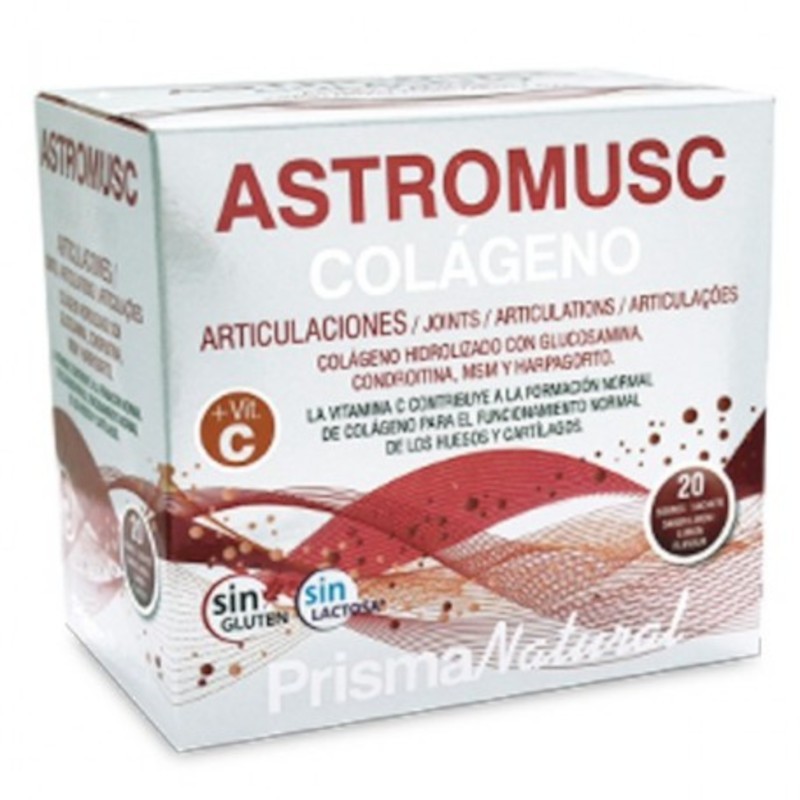 Prisma Natural Astromusc Colágeno Articulaciones 7 g 20 Sobres