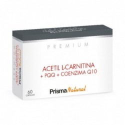 Prisma Natural Acétyl L-Carnitine+PQQ+Coenzyme Q10 60 Gélules